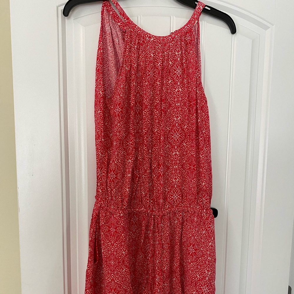Coral romper- absolutely stunning on!